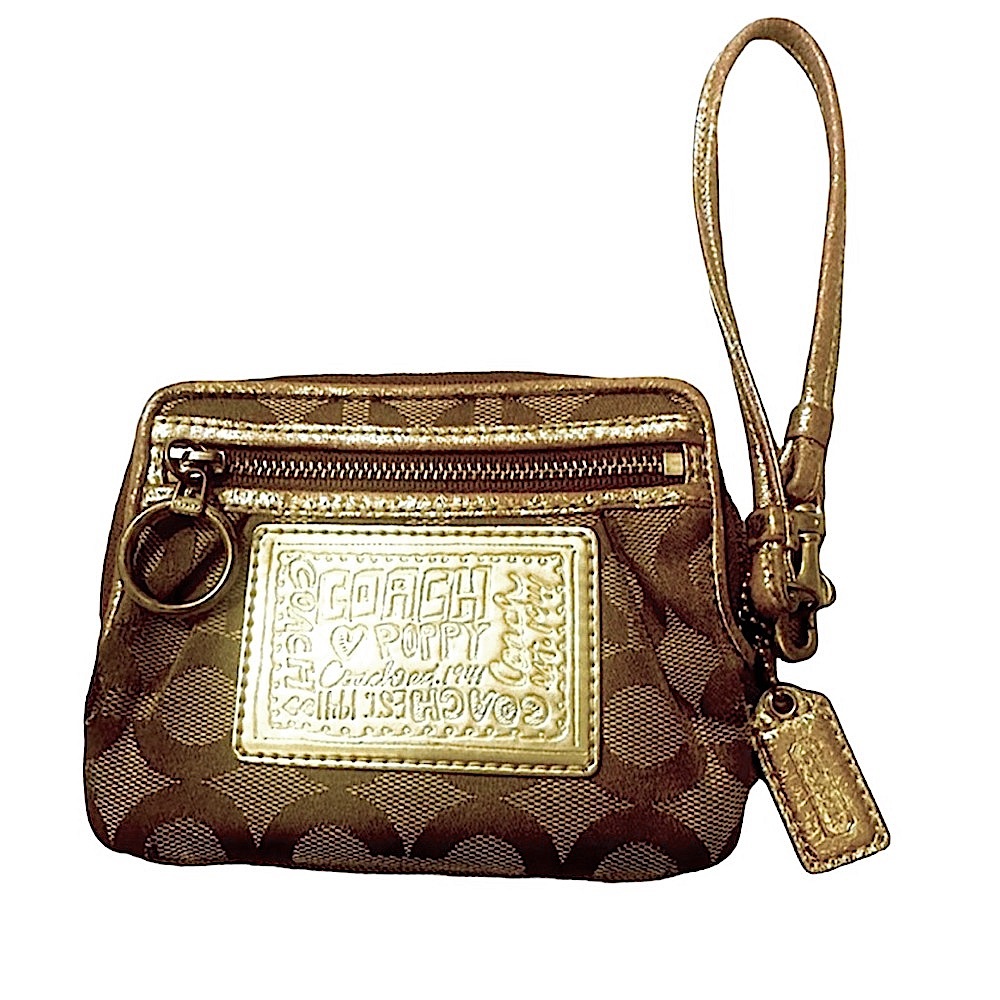 EUC Vintage Coach Poppy Wallet Wristlet